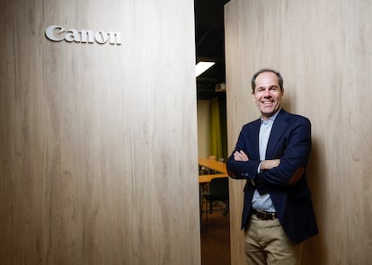Javier Tabernero, presidente y consejero delegado de Canon España y Portugal.