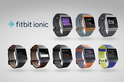 La gama de colores de Fitbit Ionic