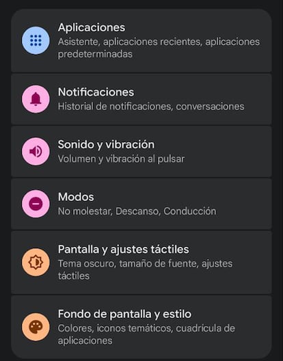 Modos Pixel de Google