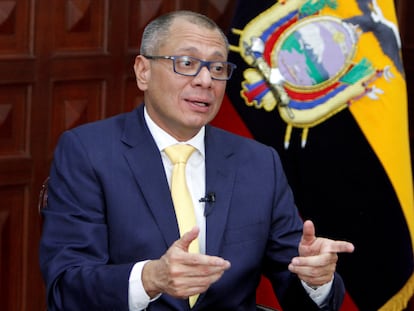 El exvicepresidente de Ecuador Jorge Glas.