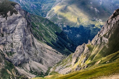 Las montañas del parque nacional de Sharr.