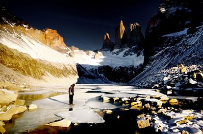 El parque nacional de Torres del Paine, un sobrecogedor territorio de afiladas montañas, valles, glaciares, ríos y lagos al sur de Chile.