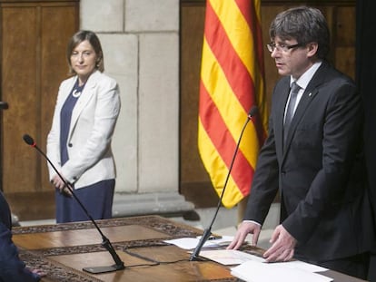 Toma de posesi&oacute;n de la nueva consejera de Ense&ntilde;anza, Clara Ponsat&iacute;