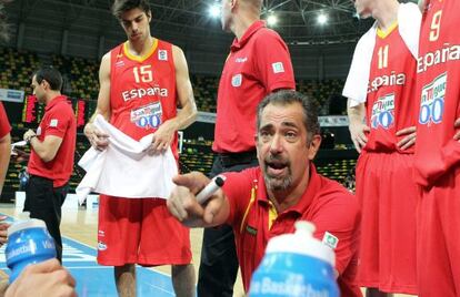 Juan Antonio Orenga, con las categorías inferiores