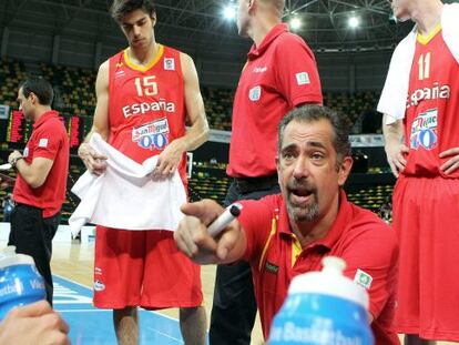 Juan Antonio Orenga, con las categorías inferiores