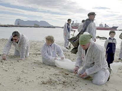 Retirada de fuel en Algeciras