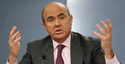El ministro de Economía, Luis de Guindos. EFE/Archivo