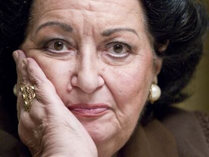 La soprano Montserrat Caballé, el 2011.