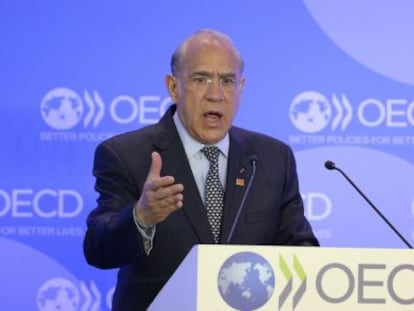 Angel Gurr&iacute;a, director general de la OCDE. 