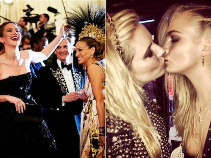 El beso de Sienna y Cara y otras cosas que hemos aprendido en la resaca del MET