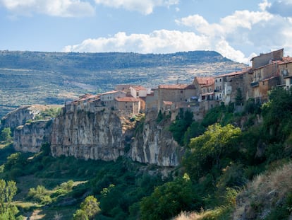 La localidad de Cantavieja, en la provincia de Teruel.