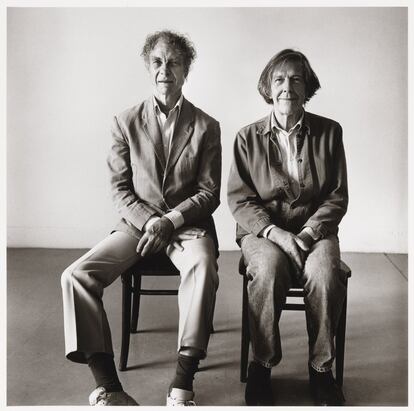 'Merce Cunningham y John Cage'.