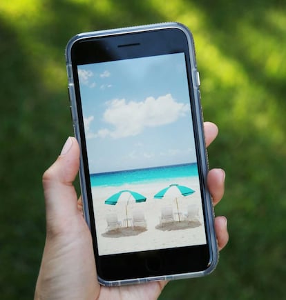 Pantalla de un iPhone de Apple