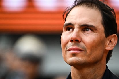 Nadal, emocionado.