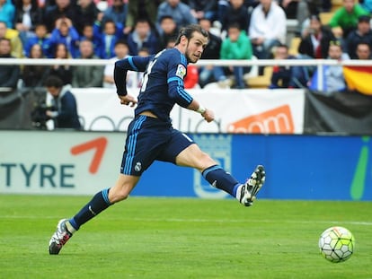 Bale marca su segundo gol al Rayo.