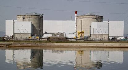 Fessenheim, la planta nuclear m&aacute;s antigua de Francia.