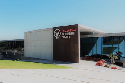 El Biomarine Center de Pescanova, inaugurado este lunes en O Grove (Pontevedra), en una imagen facilitada por la compañía.