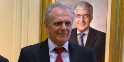 El presidente del Consejo General del Notariado, José Manuel García Collantes.