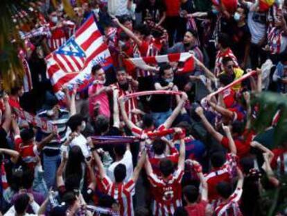 El Atlético de Madrid gana la Liga Santander