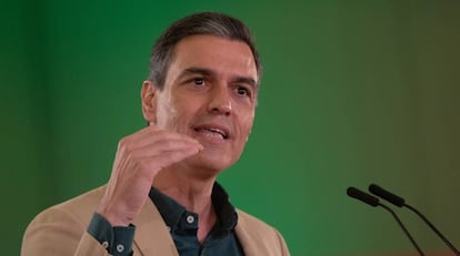 El secretario general del PSOE y presidente del Gobierno, Pedro Sánchez.