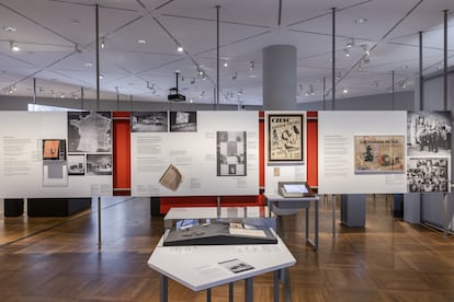 Vista de la exposición ‘Exhibir la violencia’ en el Museo de Historia de Alemania.