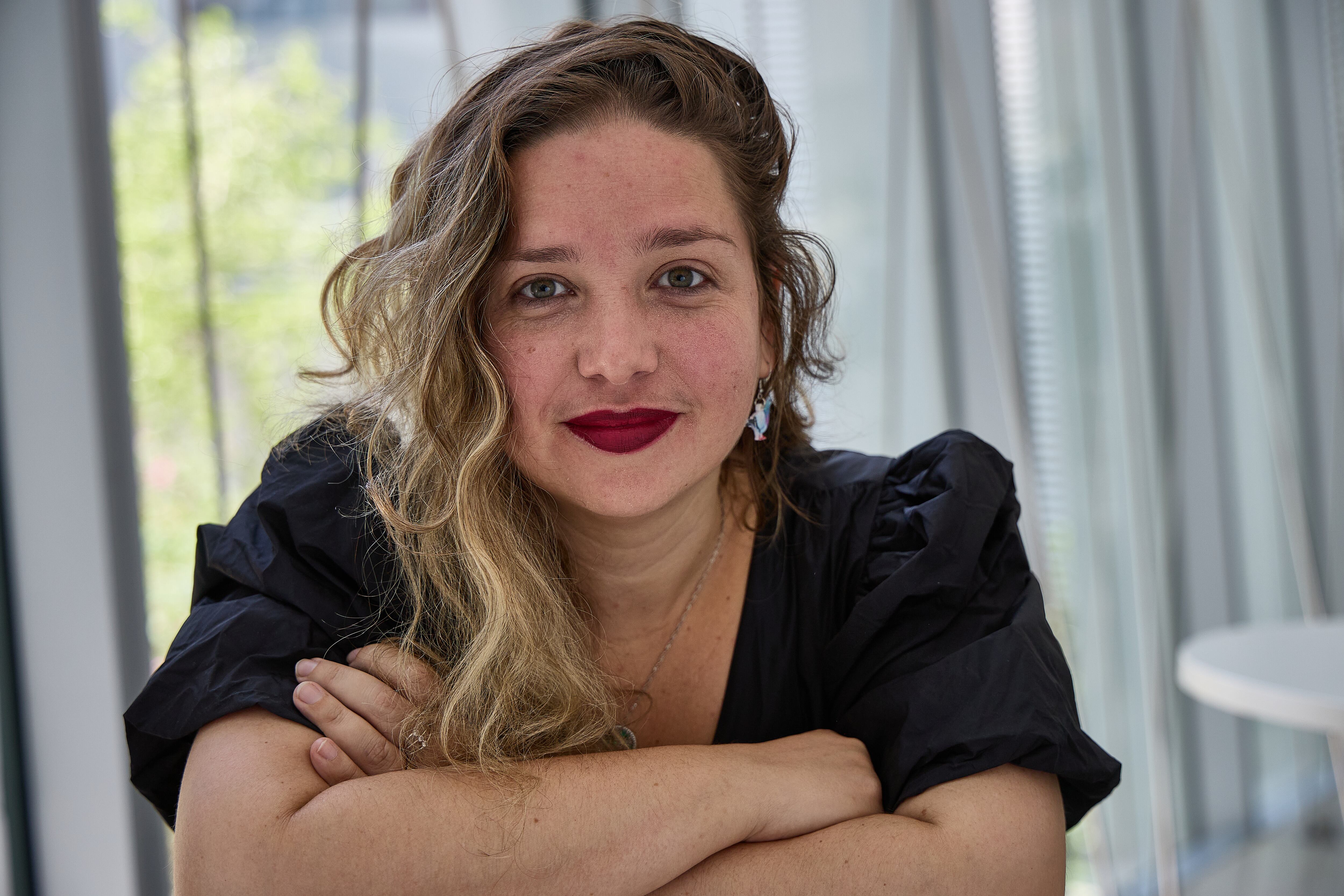Elaine Vilar, este miércoles.