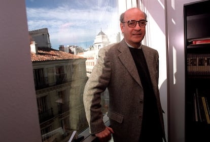 El dibujante, durante una entrevista en Madrid en noviembre de 1999.