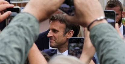 Emmanuel Macron, presidente de Francia.