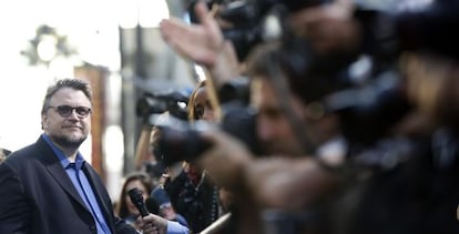 Guillermo del Toro at the Los Angeles premiere of Pacific Rim last week.