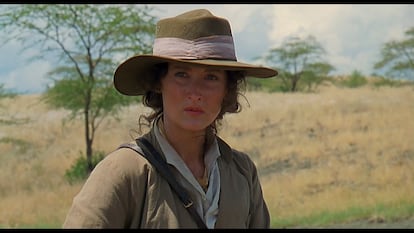 Meryl Streep, en 'Memorias de África'.