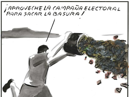 El Roto: basura electoral