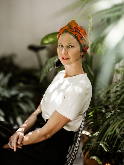La escritora Yasmine Ostendorf-Rodríguez, autora de 'Seamos como los hongos'.