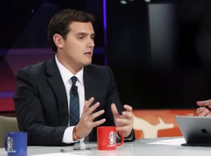 Ciudadanos leader Albert Rivera is also taking votes away from the Socialists.