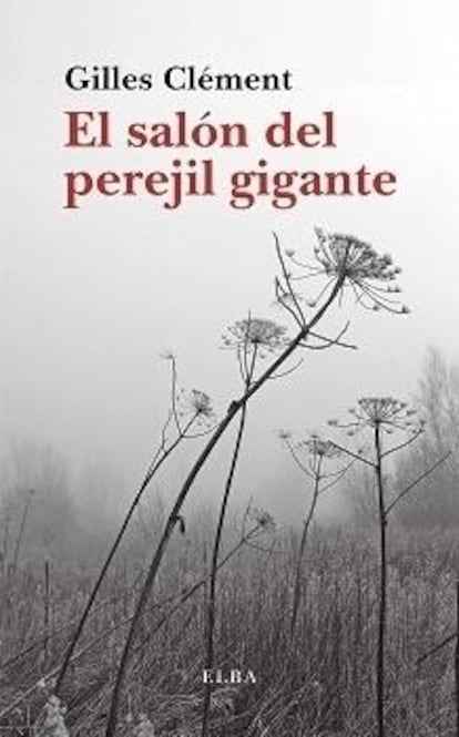 Portada del libro 'El salón del perejil gigante', cedida por Elba Editorial.