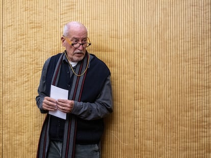 L'escriptor Andreu Martín el desembre passat a l'Ateneu Barcelonès.