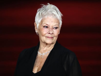 Judi Dench en el estreno de 'Asesinato en el Orient Express' en Londres en noviembre de 2017.