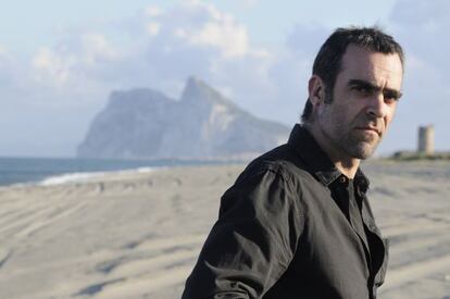 Luis Tosar during the shooting of Daniel Monzón’s El niño in Andalusia.