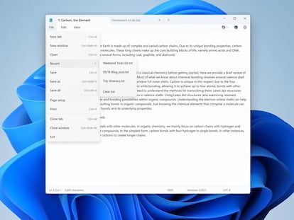 Uso del Bloc de Notas con Copilot integrado