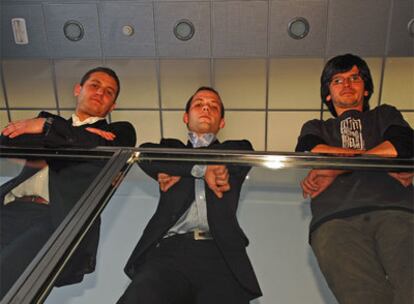 Álvaro Barrios, Unai Extremo y Sergio Barrera, socios y fundadores de Virtualware.