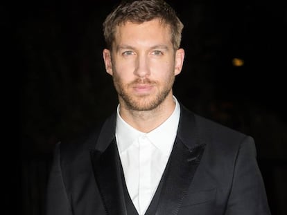 Calvin Harris, a la llegada de los premios GQ Men Of The Year Awards.