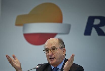 El presidente de Repsol, Antonio Brufau