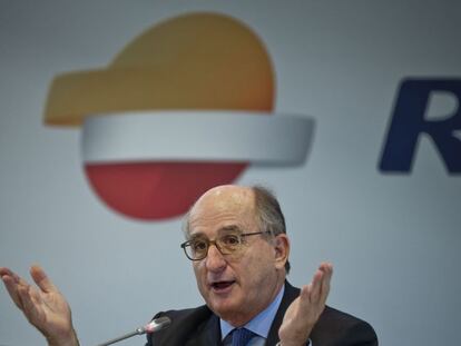 El presidente de Repsol, Antonio Brufau