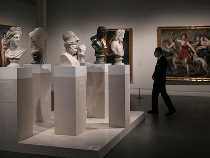 Exposición 'Arte y mito. Los dioses del Prado en el CaixaForum'.