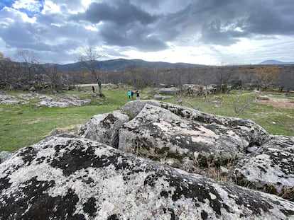 Cantera El Berrocal, Ortigosa del Monte (Segovia), procedencia de la piedra con la que se construyó el acueducto de Segovia.