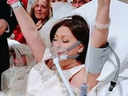 Heather Mosher recibió un diagnóstico de cáncer de mama el mismo día que su novio le propuso matrimonio
