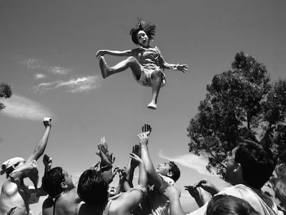 Romer&iacute;a del monte de Santa Tecla, en A Guarda (Pontevedra), en una imagen tomada por la fot&oacute;grafa Cristina Garc&iacute;a Rodero en 1987.