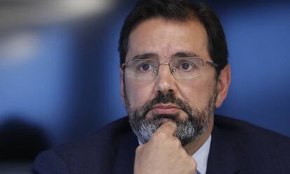 El presidente de ALA, Javier Gándara, reeelegido hoy por dos años más.