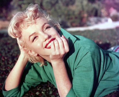 Marilyn Monroe en Palm Springs.