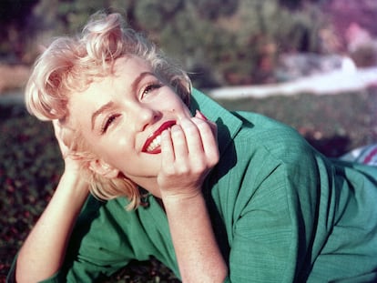 Marilyn Monroe en Palm Springs.