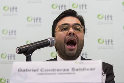 Gabriel Contreras, presidente del IFT.